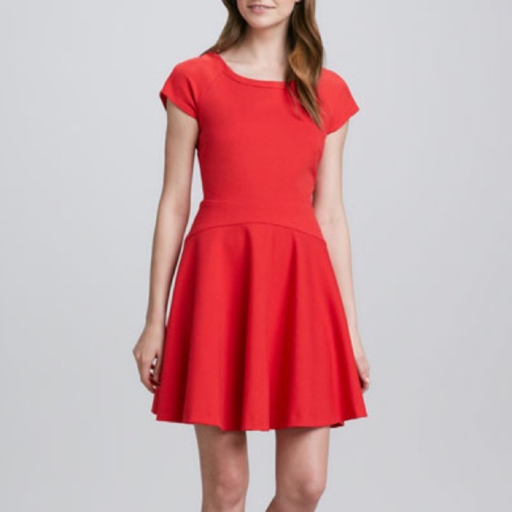 DVF Delyse dress in red
